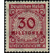 Freimarkenserie  - Germany / Deutsches Reich 1923 - 30.000.000