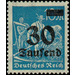 Freimarkenserie  - Germany / Deutsches Reich 1923 - 30000#10