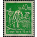 Freimarkenserie  - Germany / Deutsches Reich 1923 - 40 Mark