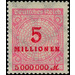 Freimarkenserie  - Germany / Deutsches Reich 1923 - 5.000.000