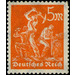 Freimarkenserie  - Germany / Deutsches Reich 1923 - 5 Mark