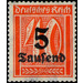 Freimarkenserie  - Germany / Deutsches Reich 1923 - 5000#40