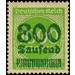 Freimarkenserie  - Germany / Deutsches Reich 1923 - 800000#1000