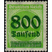 Freimarkenserie  - Germany / Deutsches Reich 1923 - 800000#300