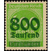 Freimarkenserie  - Germany / Deutsches Reich 1923 - 800000#400