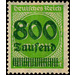 Freimarkenserie  - Germany / Deutsches Reich 1923 - 800000#500