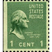 George Washington (1732-1799), first President of the U.S.A. - United States of America 1938