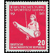 German Gymnastics and Sports Festival, Leipzig  - Germany / German Democratic Republic 1956 - 20 Pfennig