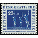 German gymnastics and sports festival, Leipzig  - Germany / German Democratic Republic 1959 - 25 Pfennig