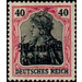 Germania, overprint Memel-Area - Germany / Old German States / Memel Territory 1920 - 40