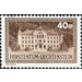 government buildings  - Liechtenstein 1935 - 40 Rappen