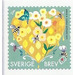 Greetings Stamps : Hearts and Flowers - Sweden 2020