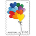 Heart-Shaped Balloons - Australia 2021 - 1.10