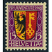 Heraldic coats of arms  - Switzerland 1918 - 15 Rappen