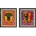 Heraldic coats of arms  - Switzerland 1918 Set