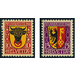 Heraldic coats of arms  - Switzerland 1918 Set