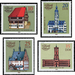 Historic town halls  - Germany / German Democratic Republic 1983 Set