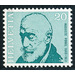 Important personalities  - Switzerland 1971 - 20 Rappen