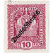 Imprint &#039;German Austria&#039;  - Austria / Republic of German Austria / German-Austria 1918 - 10 Heller