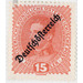 Imprint &#039;German Austria&#039;  - Austria / Republic of German Austria / German-Austria 1919 - 15 Heller