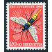 insects  - Switzerland 1955 - 20 Rappen