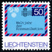 Intern. Year of communication  - Liechtenstein 1983 - 50 Rappen