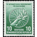 International Long Distance Cycling for Peace Warsaw-Berlin-Prague  - Germany / German Democratic Republic 1956 - 10 Pfennig