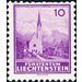 landscapes  - Liechtenstein 1934 - 10 Rappen