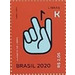 Letter K in Brazilian Sign Language - Brazil 2020 - 2.05