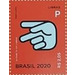 Letter P in Brazilian Sign Language - Brazil 2020 - 2.05