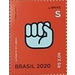 Letter S in Brazilian Sign Language - Brazil 2020 - 2.05