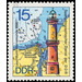 Lighthouses  - Germany / German Democratic Republic 1974 - 15 Pfennig