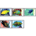 Marine Life Series II - Fishes - Caribbean / British Virgin Islands 2017 Set