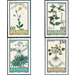 medicinal plants  - Liechtenstein 1995 Set