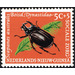 Melanesian Rhinoceros Beetle (Scapanes australis) - Melanesia / Netherlands New Guinea 1961