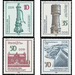 Monuments of water management  - Germany / German Democratic Republic 1986 Set