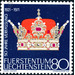 New constitution  - Liechtenstein 1971 - 80 Rappen