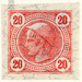 newspaper stamp  - Austria / k.u.k. monarchy / Empire Austria 1899 - 20 Heller