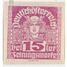 newspaper stamp  - Austria / Republic of German Austria / German-Austria 1920 - 15 Heller