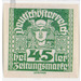 newspaper stamp  - Austria / Republic of German Austria / German-Austria 1920 - 45 Heller