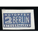 Notopfer Berlin - compulsory surtax stamp  - Germany / Western occupation zones / American zone 1948 - 2 Pfennig
