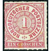 Numeral in circle - Germany / Old German States / North German Confederation 1868 - 1
