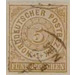 Numeral in circle - Germany / Old German States / North German Confederation 1868 - 5