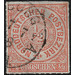 Numeral in circle - Germany / Old German States / North German Confederation 1868