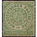 Numeral in circle - Germany / Old German States / North German Confederation 1868