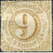 Numeral in circle - Germany / Old German States / Thurn und Taxis 1865 - 9