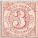 Numeral in Circle - Germany / Old German States / Thurn und Taxis 1866 - 3