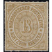 Numeral in oval - Germany / Old German States / North German Confederation 1868 - 18