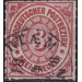 Numeral in oval - Germany / Old German States / North German Confederation 1868 - 3