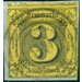 Numeral in square - Germany / Old German States / Thurn und Taxis 1858 - 3